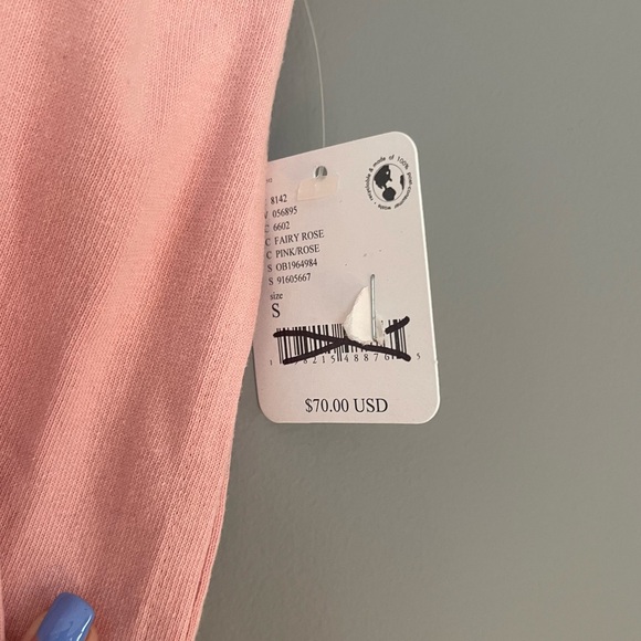 FP BEACH Pink Rose Wide-Leg Pants NWT - Picture 3 of 5